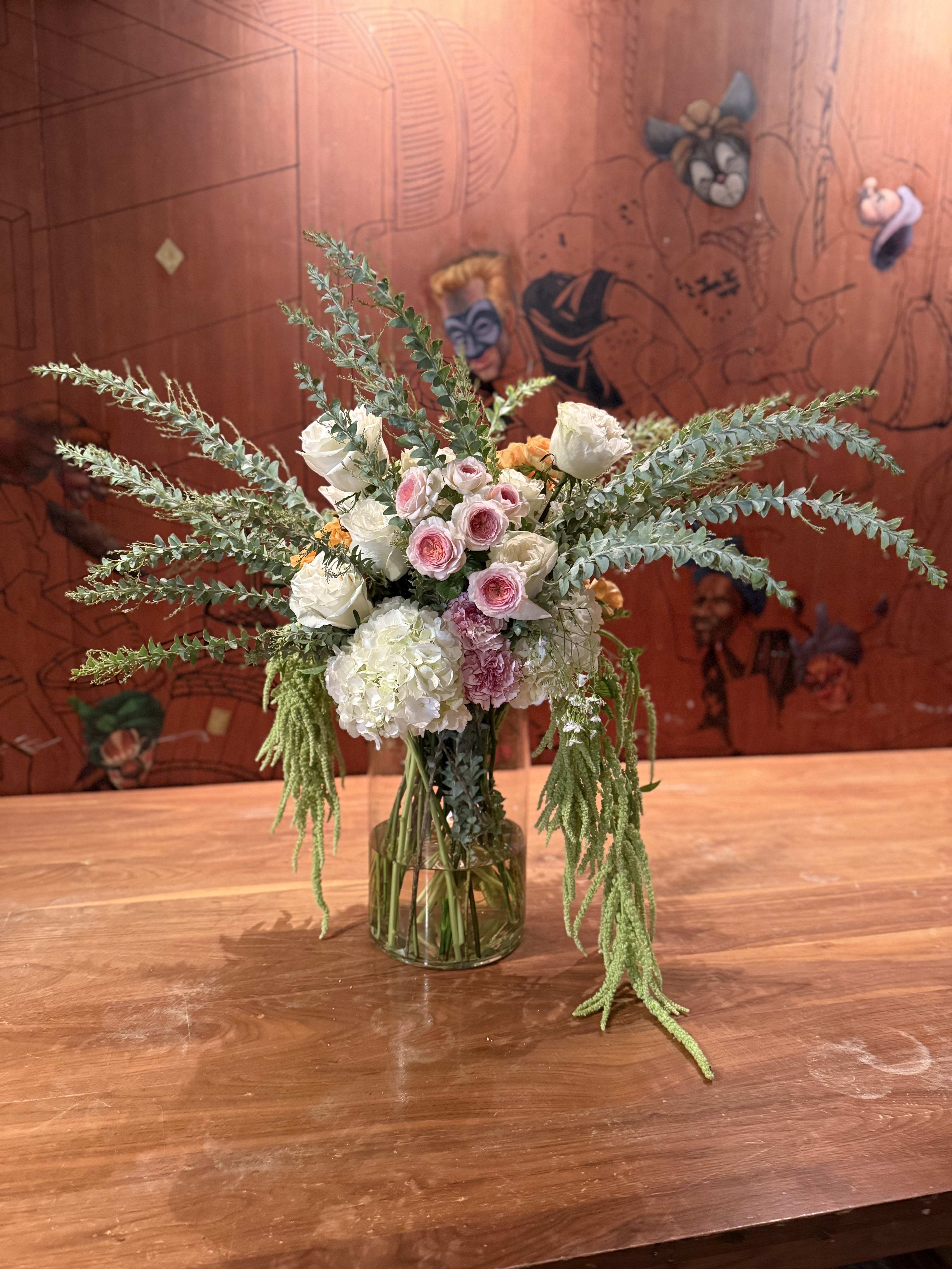 Beautiful floral arrangement by Blossom Affairs